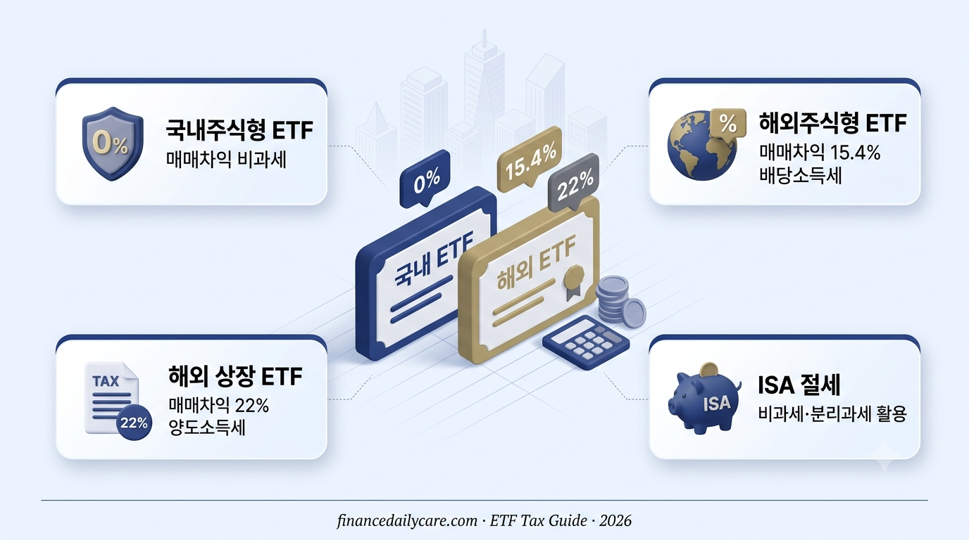 ETF 세금, 국내·해외 뭐가 다른지 헷갈려서 정리해봤어요